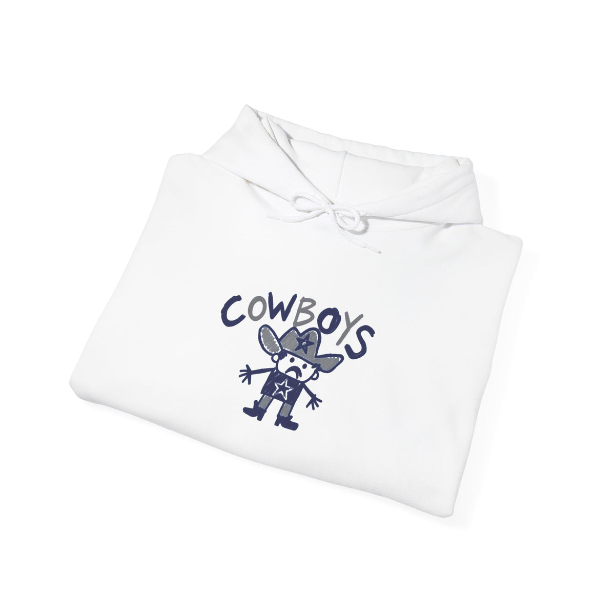 Cowboys Retro Mascot Hoodie