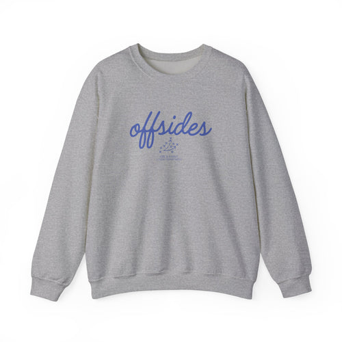 Offsides Crewneck Sweatshirt — Casual Hockey-Inspired Pullover