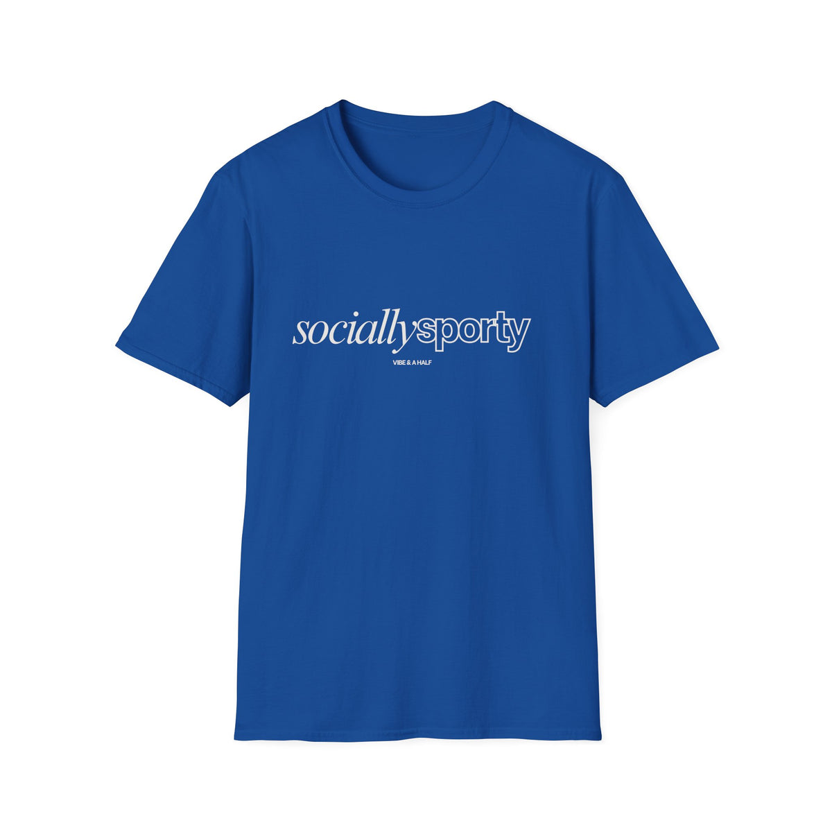 Health and Fitness 'Socially Sporty' T-Shirt