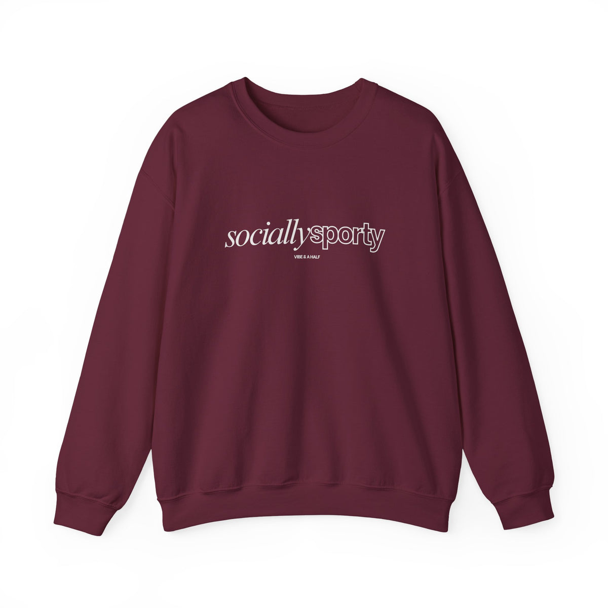 Socially Sporty Crewneck Sweatshirt