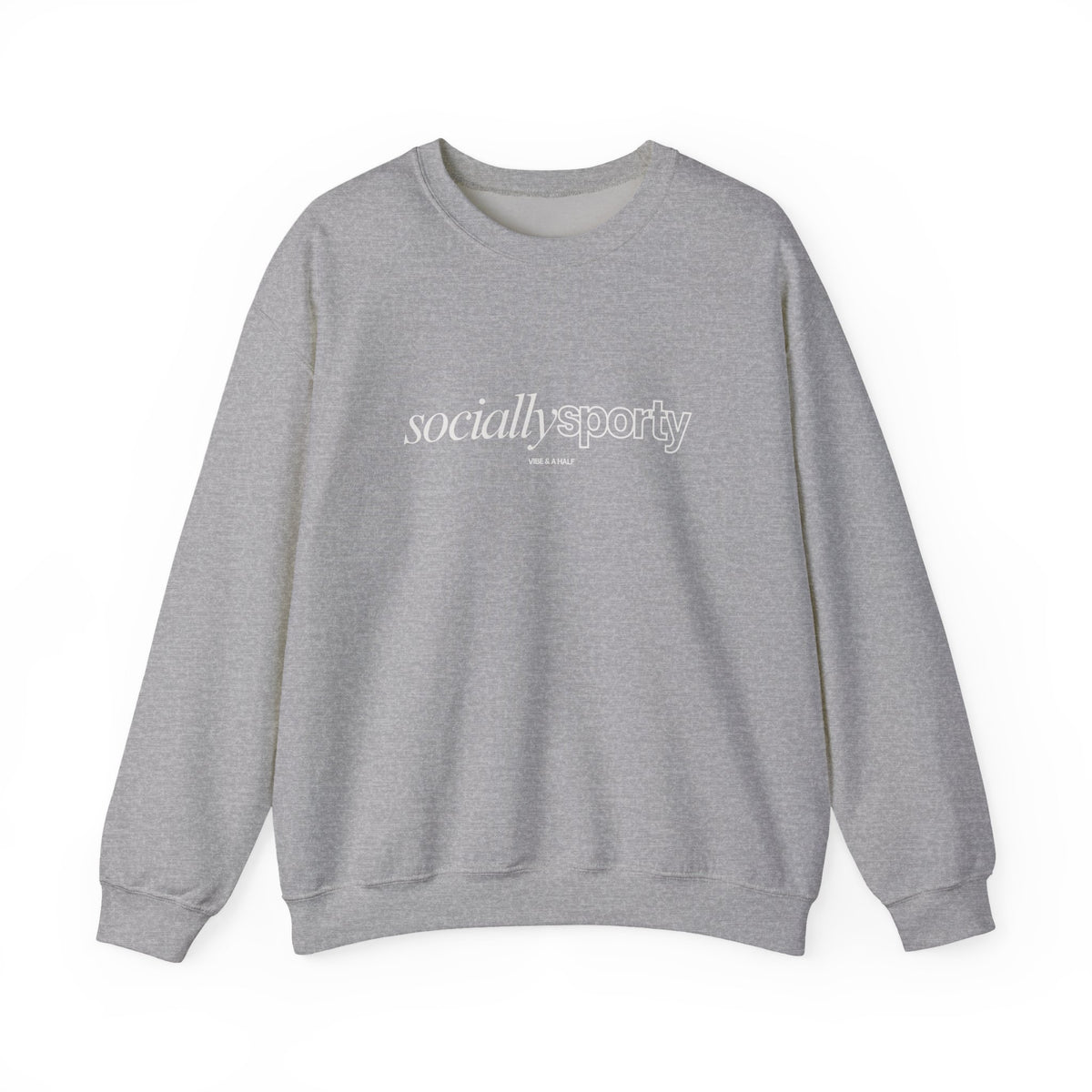 Socially Sporty Crewneck Sweatshirt