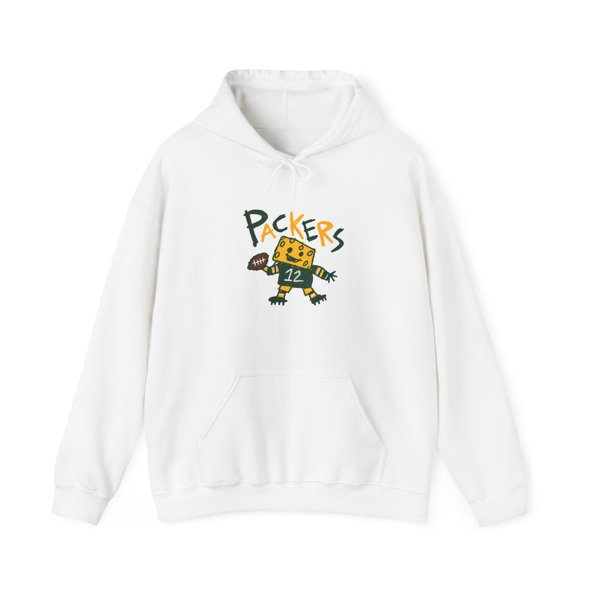 Green Bay Packers Doodle Hoodie