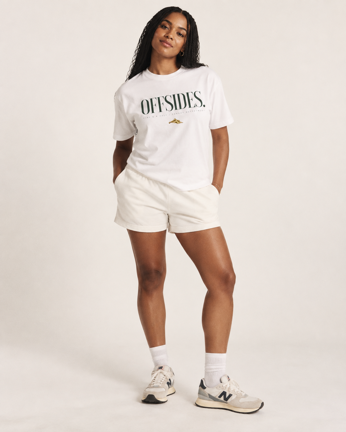 The Offsides Tee — White