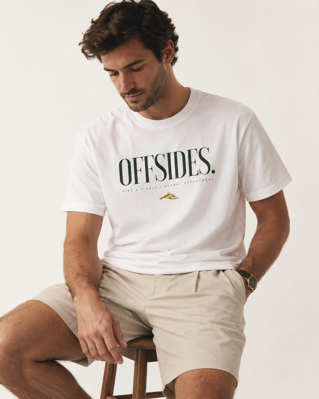 The Offsides Tee — White
