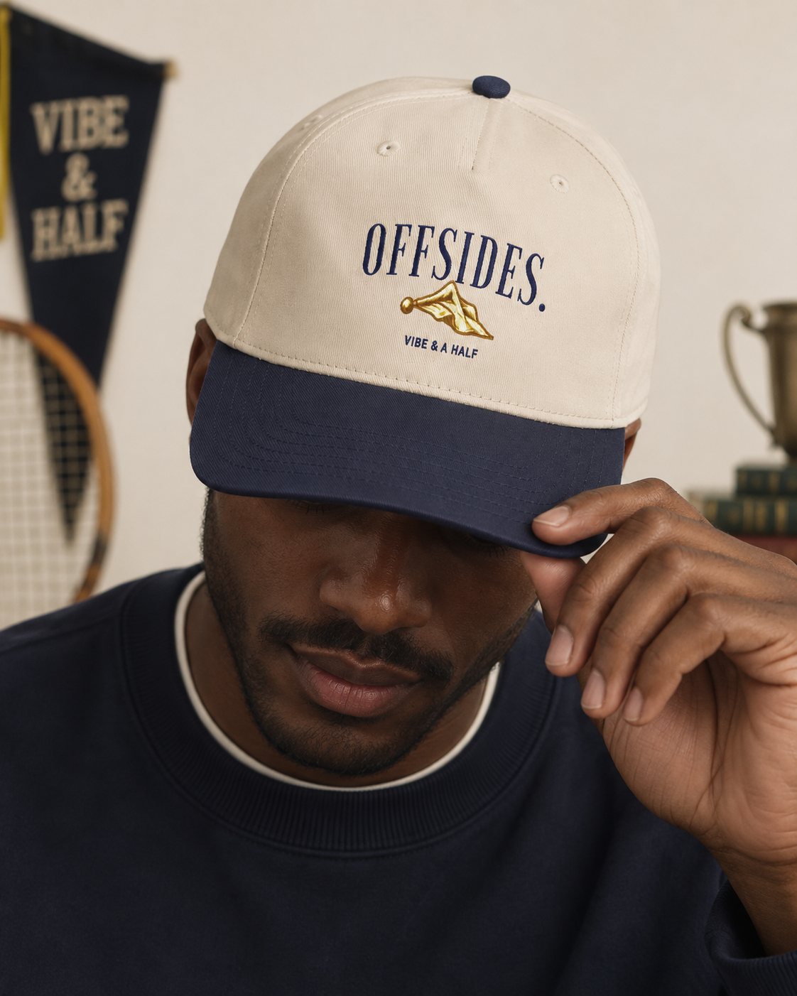 The Offsides Cap — Navy