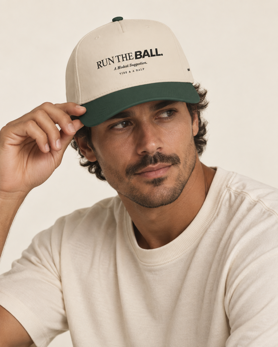 The Run the Ball Cap — Forest