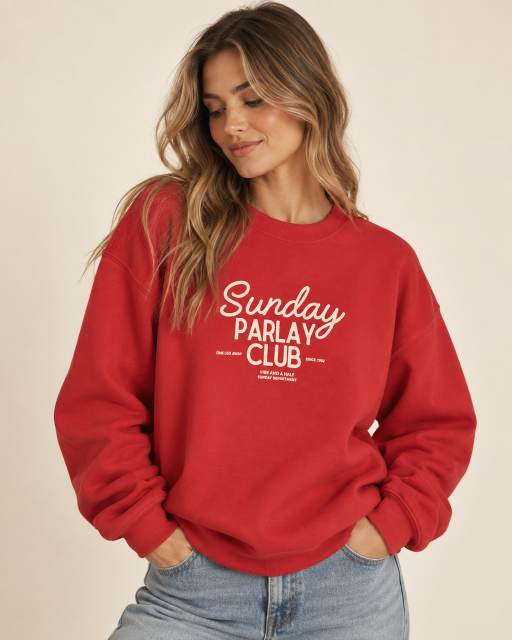 Sunday Parlay Club Sweater