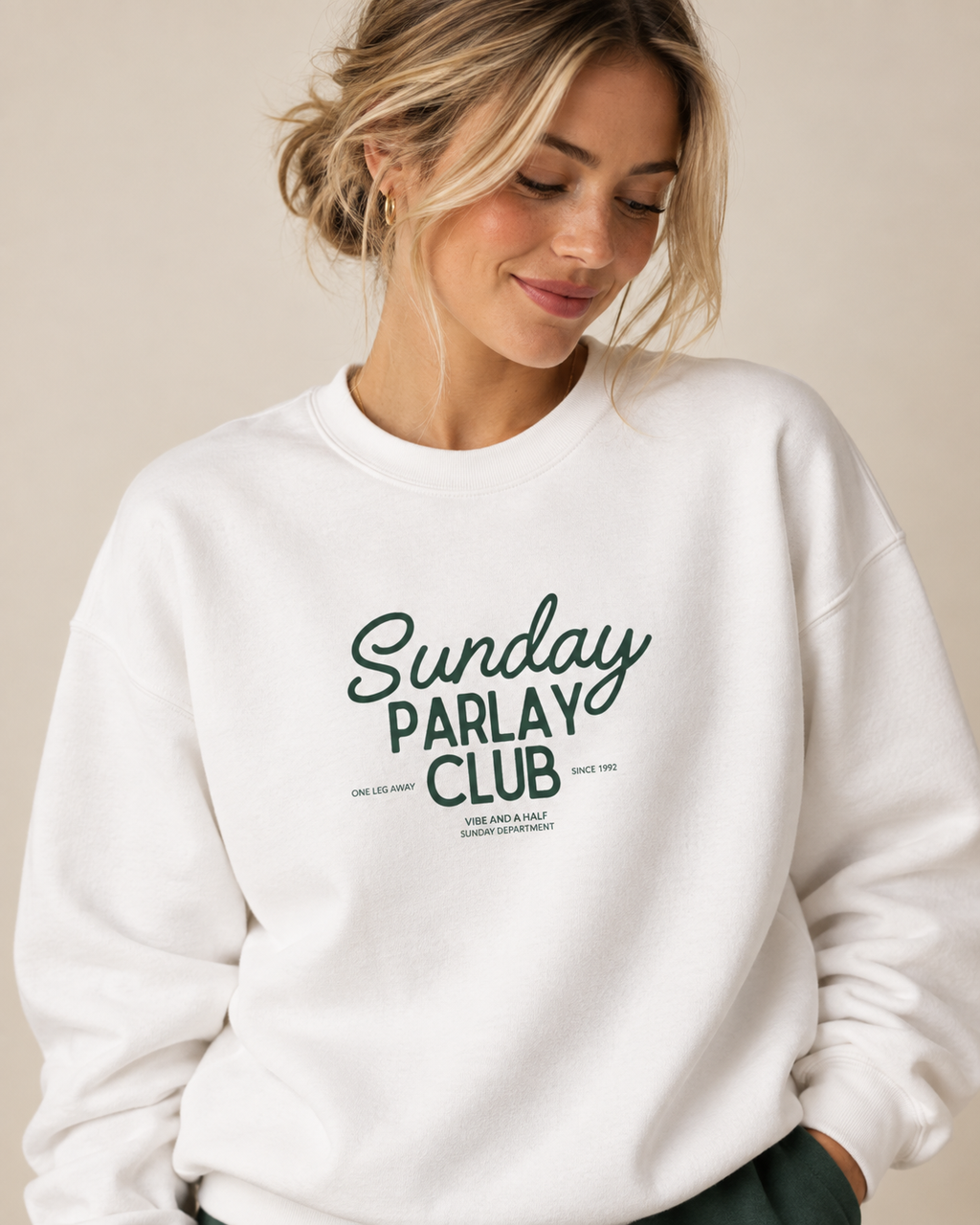 Sunday Parlay Club Sweater