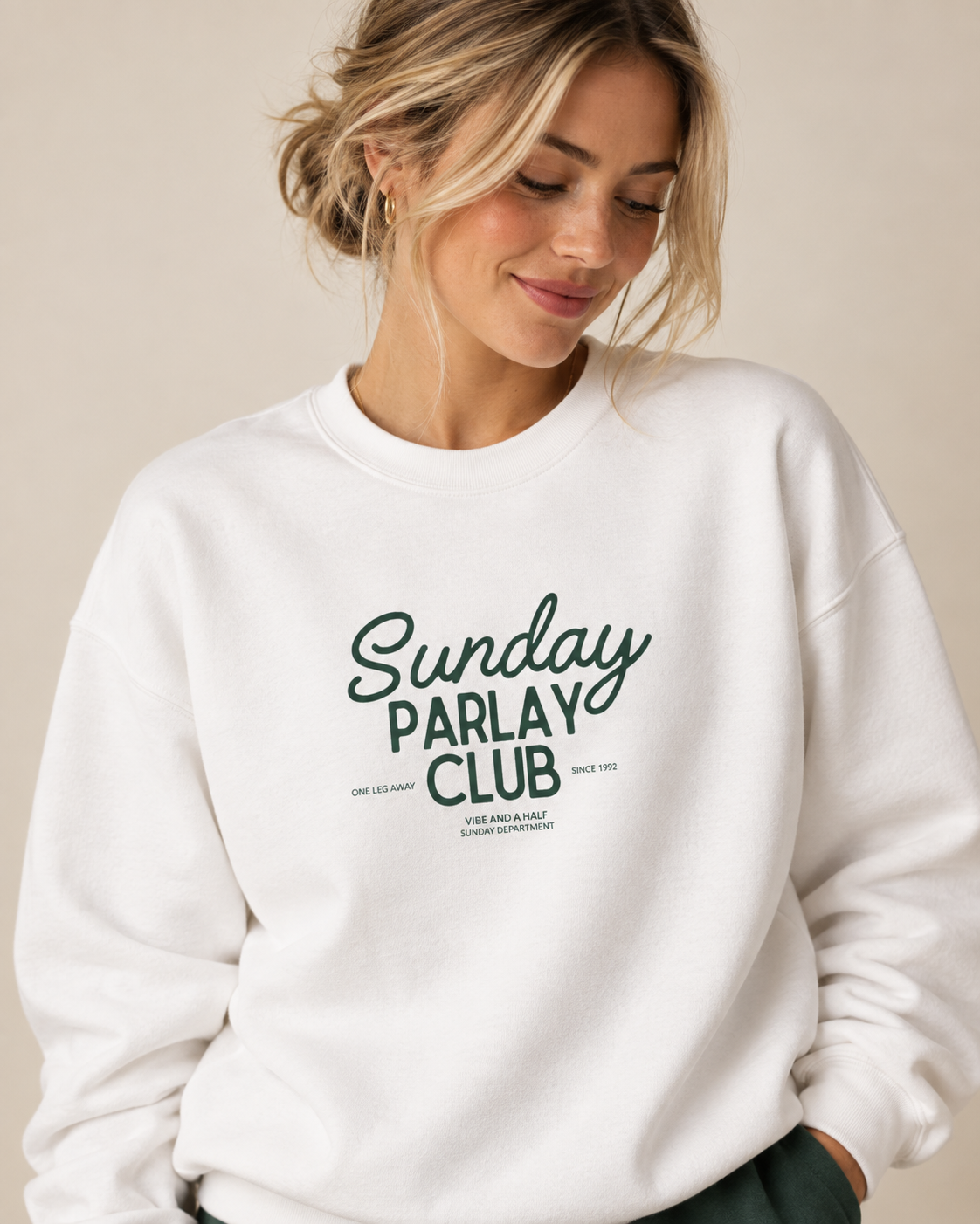 Sunday Parlay Club Sweater