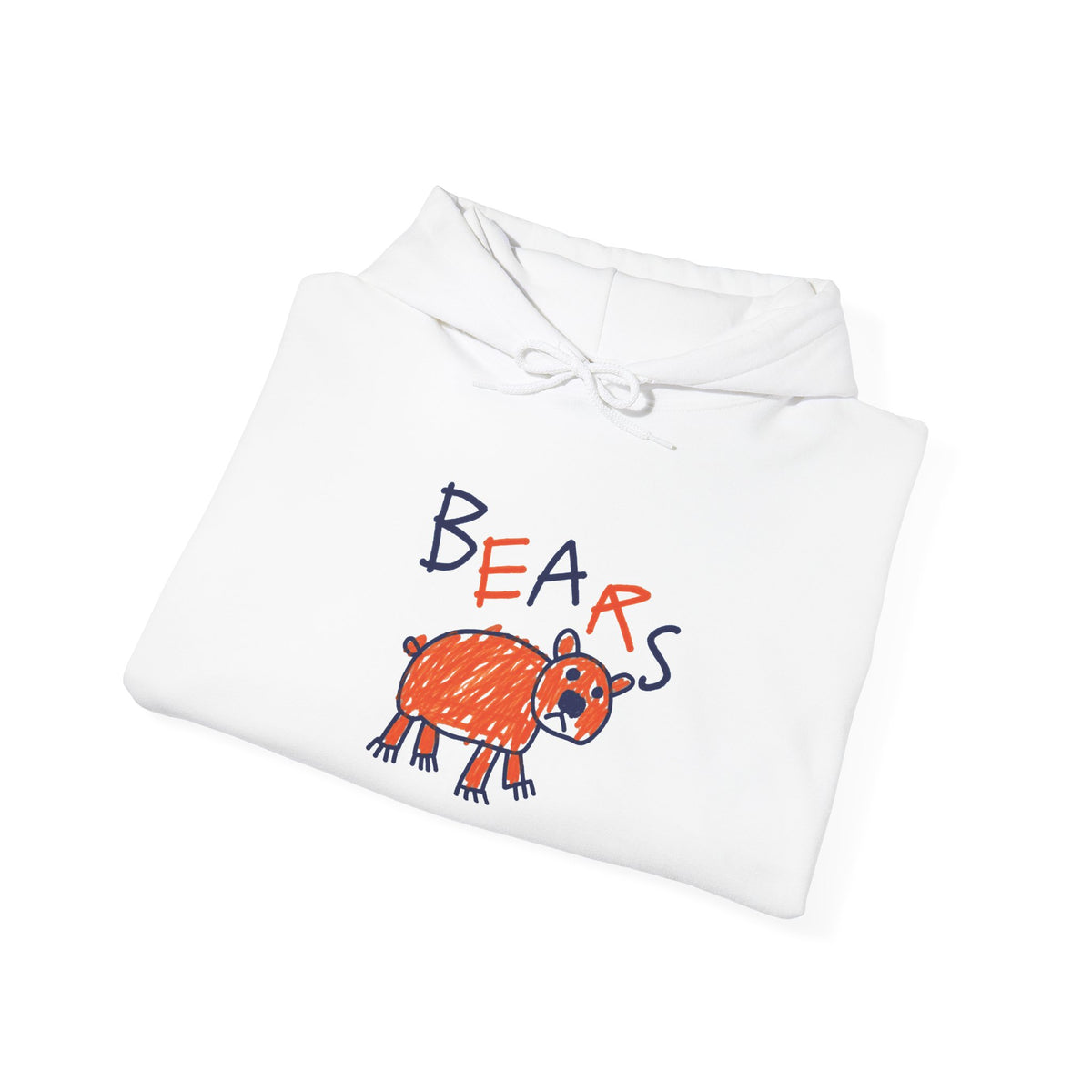 Chicago Bears Doodle Hoodie