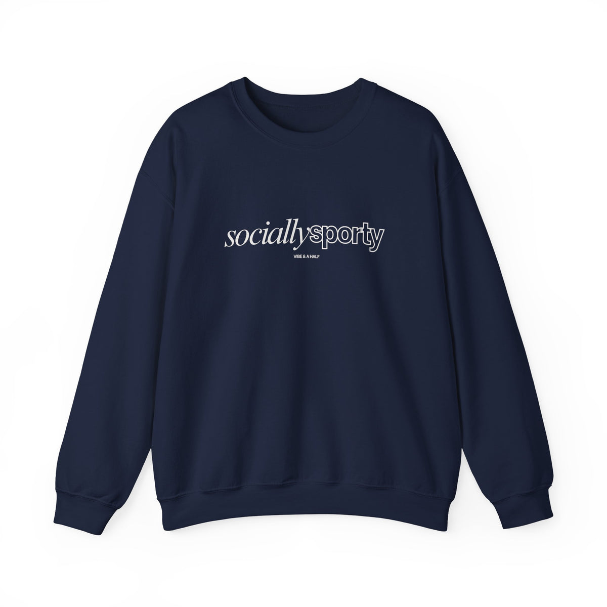 Socially Sporty Crewneck Sweatshirt