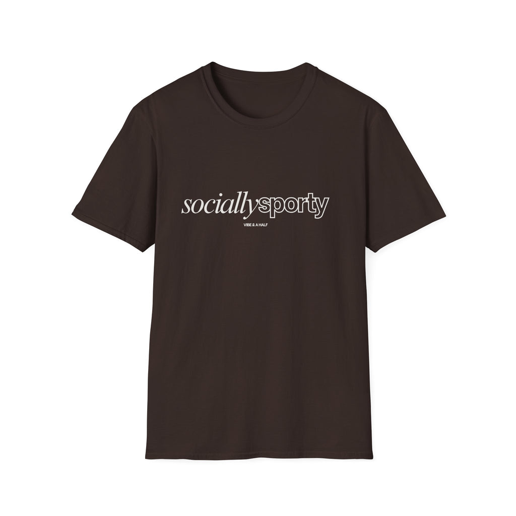 Health and Fitness 'Socially Sporty' T-Shirt