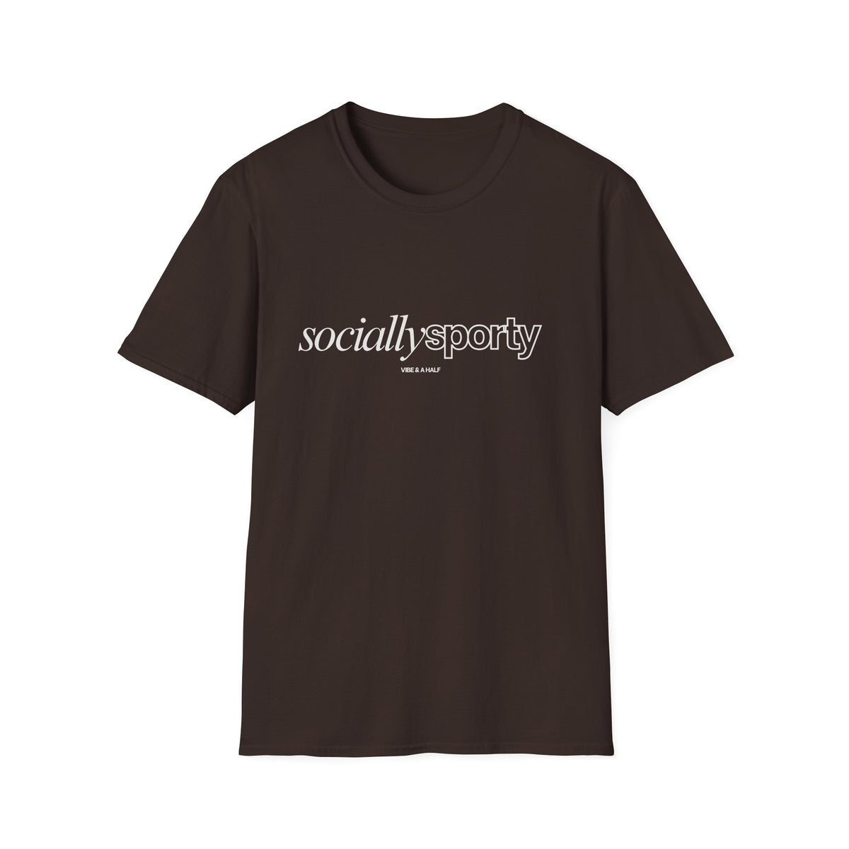 Health and Fitness 'Socially Sporty' T-Shirt