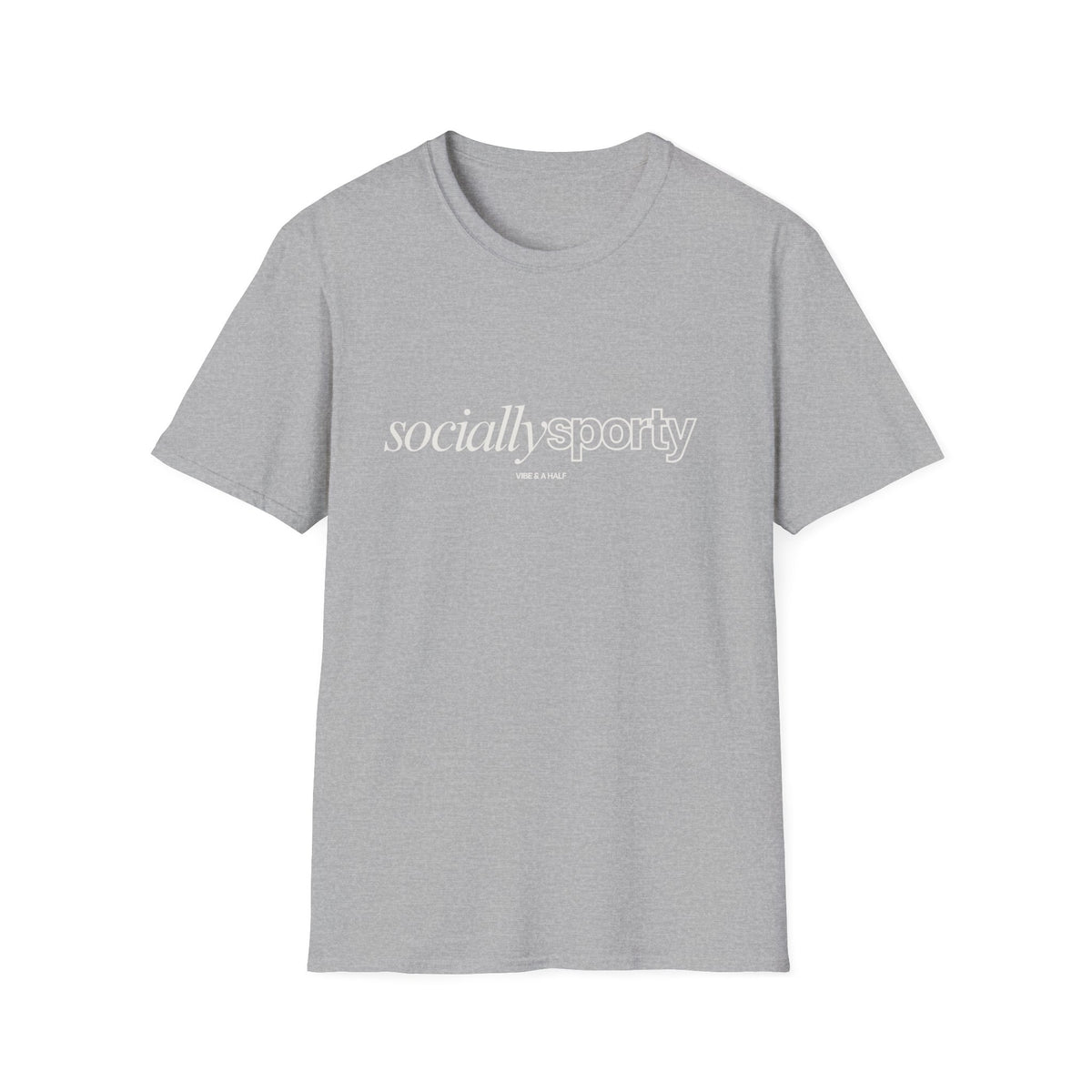 Health and Fitness 'Socially Sporty' T-Shirt