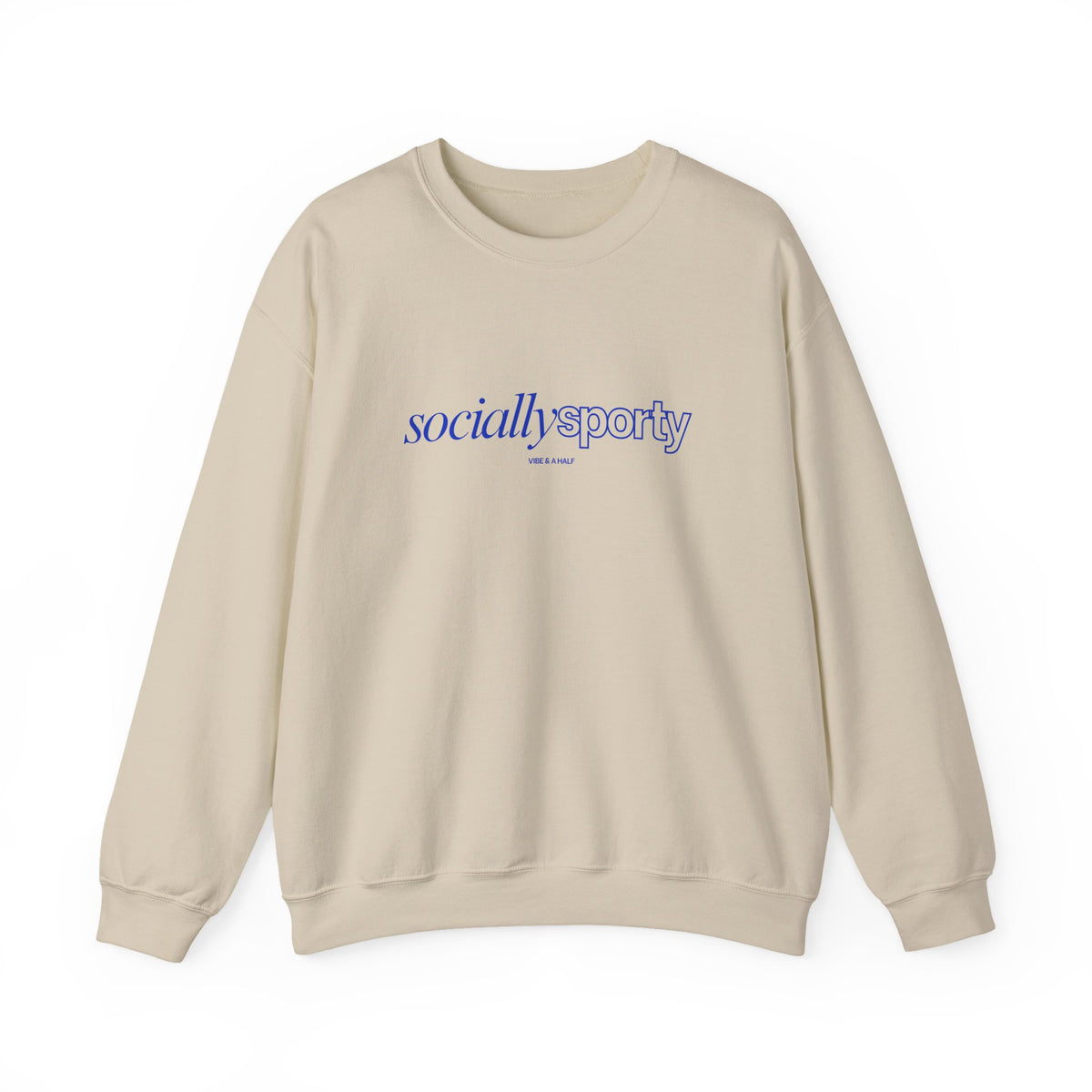 Socially Sporty Crewneck Sweatshirt